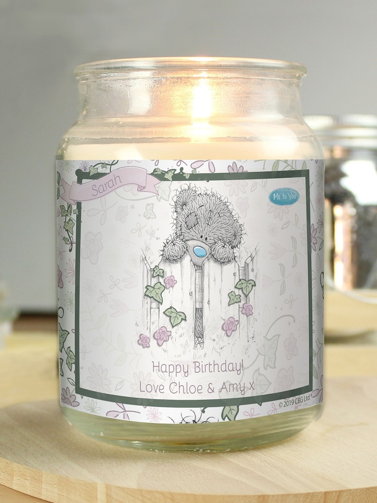 PMC Personalised Me to You White Candle Jar - Image 2 of 4