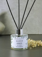 Natural Personalised Botanical Wedding Reed Diffuser by PMC - Image 2 of 2