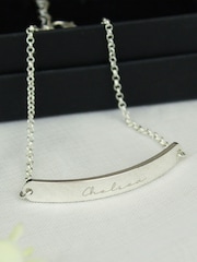 Silver Tone Personalised ID Bracelet By PMC - Image 3 of 3