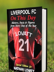 Natural Personalised Liverpool On This Day Book by PMC - Image 1 of 3