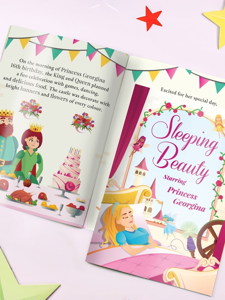 PMC Natural Personalised Sleeping Beauty Story Book - Image 5 of 5