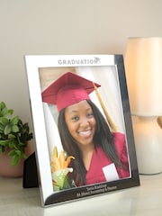 Silver Personalised Graduation 10x8 Photo Frame by PMC - Image 2 of 3