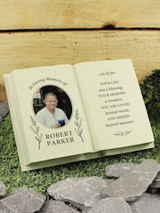 Personalised Memorial Photo Upload Resin Book by PMC - Image 3 of 3
