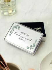 Personalised Botanical Rectangular Jewellery Box by PMC - Image 2 of 3