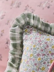 Jojo Maman Bébé Ditsy Love Frill Cushion - Изображение 3 из 6