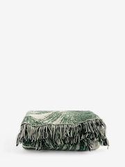 Multi Jacquard Leaf Throw - Image 5 of 5