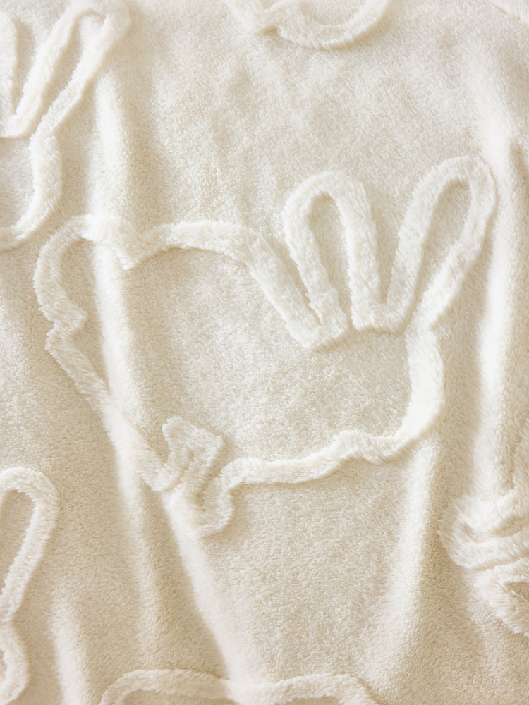 Faux Fur Bunny Throw - Image 4 of 5
