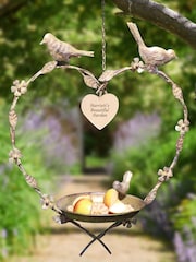 Hanging Bird Brown Feeder by Dibor - Image 1 of 3