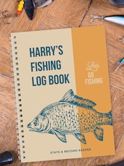 Personalised Fishing Log Book by PMC - Image 1 of 3