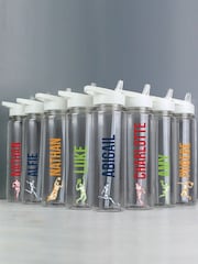 Natural Personalised Sports Water Bottle by PMC - Image 1 of 5