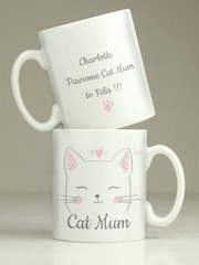 Natural Personalised Cat Mum Mug By PMC - Image 1 of 4