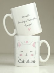 Natural Personalised Cat Mum Mug By PMC - Image 2 of 4