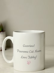 Natural Personalised Cat Mum Mug By PMC - Image 3 of 4