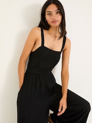 FatFace Black Ruby Jumpsuit - Image 4 of 5