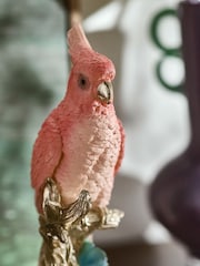 Pink/Gold Cockatoo Bird Ornament - Image 2 of 6