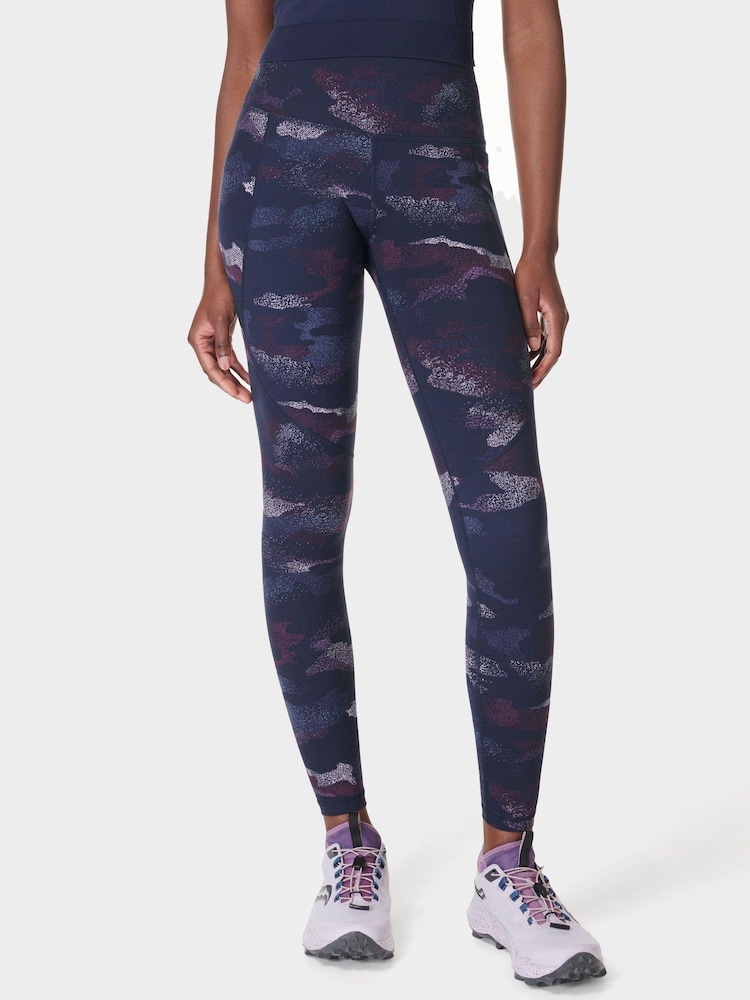 Sweaty Betty Blue Power Workout Leggings - Image 1 of 8