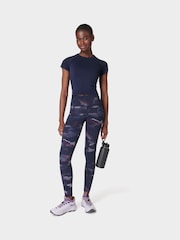 Sweaty Betty Blue Power Workout Leggings - Image 3 of 8