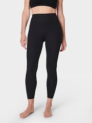 Sweaty Betty Black Glow Flex Rib 7/8 Leggings - Image 1 of 7