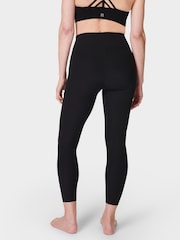 Sweaty Betty Black Glow Flex Rib 7/8 Leggings - Image 3 of 7