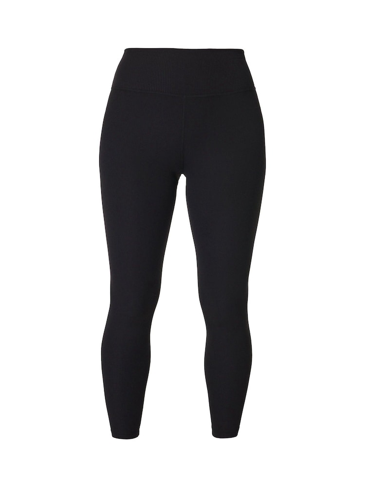 Sweaty Betty Black Glow Flex Rib 7/8 Leggings - Image 7 of 7