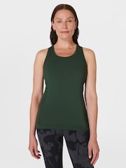 Sweaty Betty Green Athlete Seamless Workout Tank Top - Image 1 of 7