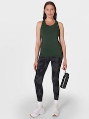 Sweaty Betty Green Athlete Seamless Workout Tank Top - Image 3 of 7