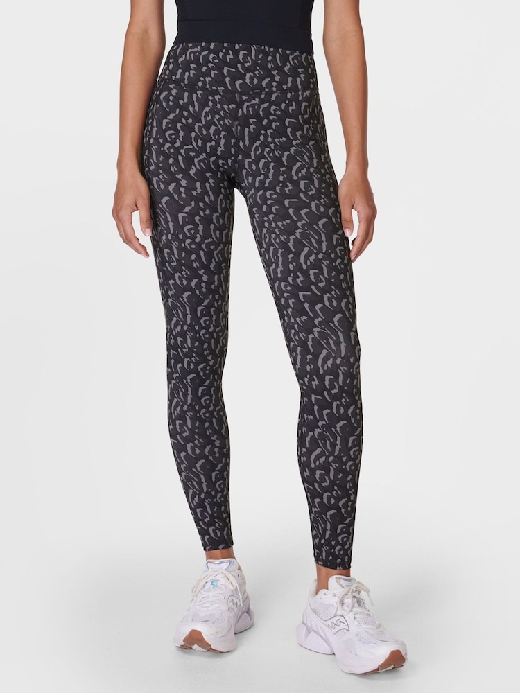 Sweaty Betty Grey Full Length Zero Gravity Run Tights - Image 1 of 8