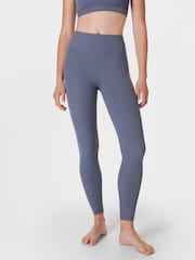 Sweaty Betty Blue Glow Flex Rib 7/8 Leggings - Image 1 of 7