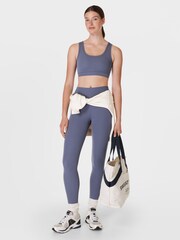 Sweaty Betty Blue Glow Flex Rib 7/8 Leggings - Image 3 of 7