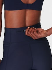 Sweaty Betty Blue Zero Gravity Illuminate Run Tights - Image 7 of 9