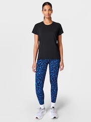 Sweaty Betty Black Athlete Seamless Featherweight T-Shirt - Image 3 of 7