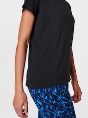 Sweaty Betty Black Athlete Seamless Featherweight T-Shirt - Image 5 of 7