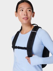 Sweaty Betty Blue Athlete Seamless Workout Long Sleeve Top - Image 4 of 7