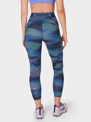 Sweaty Betty Blue 7/8 Length Zero Gravity Run Tights - Image 2 of 9