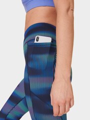 Sweaty Betty Blue 7/8 Length Zero Gravity Run Tights - Image 6 of 9