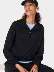 Sweaty Betty Black Explorer Pullover Hoodie - Image 1 of 9