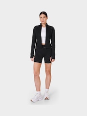 Sweaty Betty Black All Day 6" Shorts - Image 5 of 7