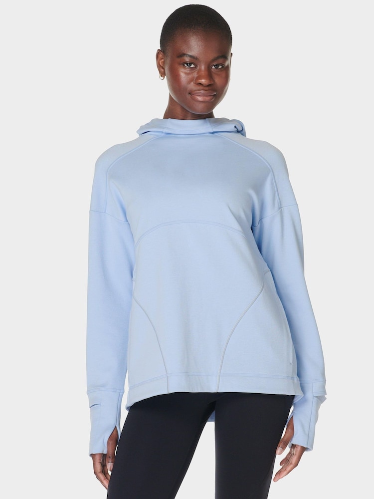 Sweaty Betty Blue Tempo Train Hoodie - Image 1 of 6