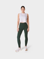 Sweaty Betty Green Full Length Power UltraSculpt High Waist Workout Leggings - Image 3 of 8