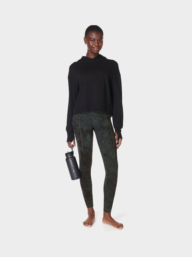 Sweaty Betty Green Full Length Super Soft Yoga Leggings - Image 3 of 8
