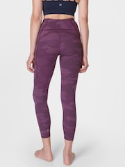 Sweaty Betty Purple 7/8 Length Super Soft Yoga Leggings - Image 2 of 7