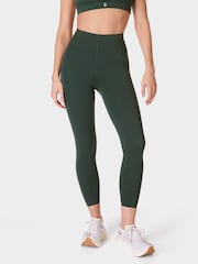 Sweaty Betty Green 7/8 Length Power UltraSculpt High Waist Workout Leggings - Image 1 of 6