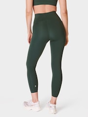 Sweaty Betty Green 7/8 Length Power UltraSculpt High Waist Workout Leggings - Image 2 of 6