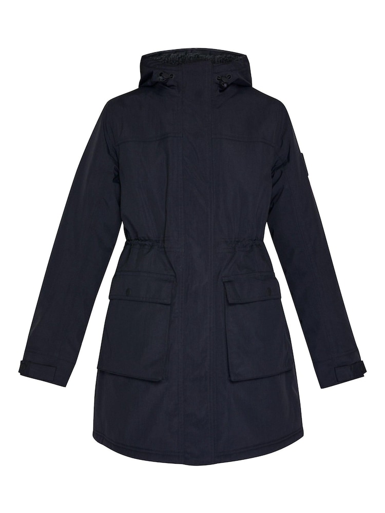 Sweaty Betty Black Winter Stride Waterproof Parka - Image 10 of 10