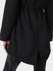 Sweaty Betty Black Winter Stride Waterproof Parka - Image 5 of 10