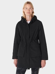Sweaty Betty Black Winter Stride Waterproof Parka - Image 9 of 10