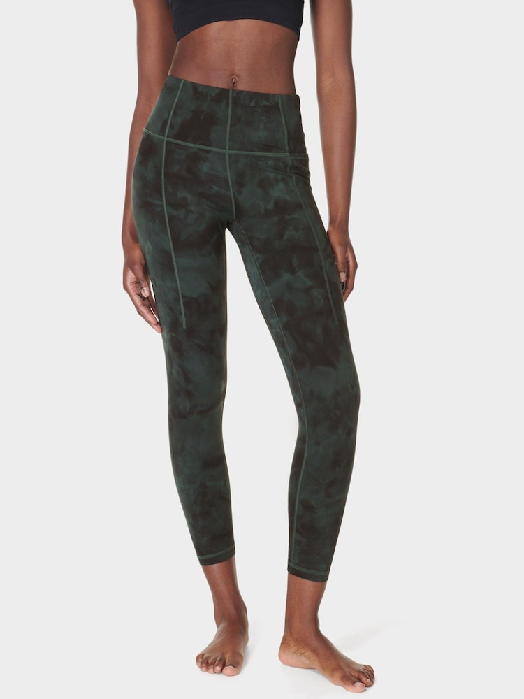 Sweaty Betty Green 7/8 Length Super Soft Yoga Leggings - Image 1 of 7
