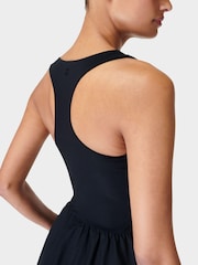 Sweaty Betty Black Explorer Ribbed Racer Dress - Image 4 of 5