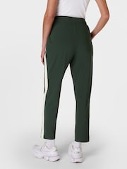 Sweaty Betty Green Explorer Side Stripe 27 Trousers - Image 2 of 7