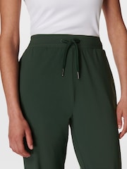 Sweaty Betty Green Explorer Side Stripe 27 Trousers - Image 5 of 7